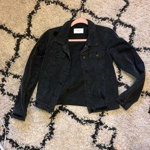 Black Jean Jacket